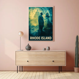Rhode Island Landmarks Poster