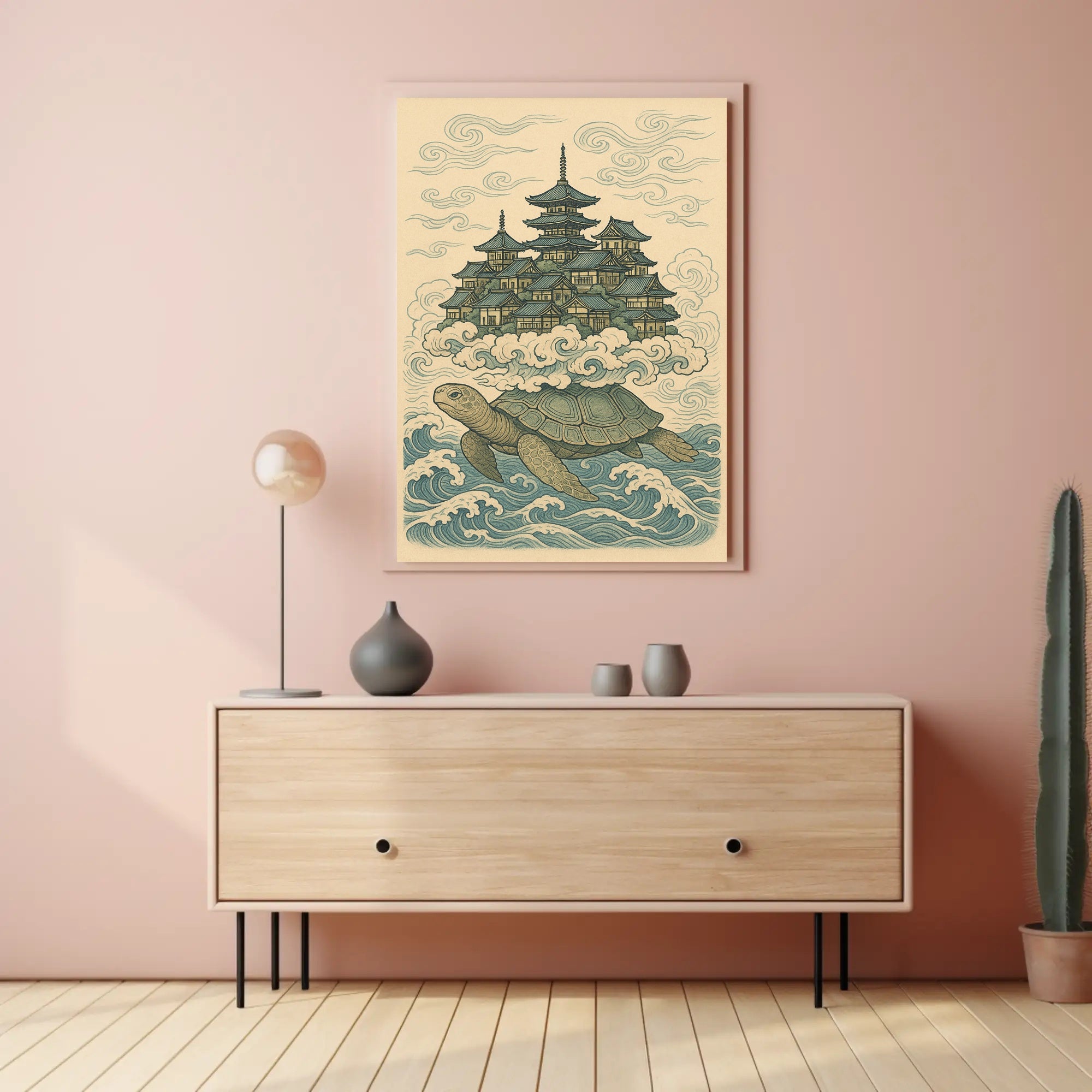 Harmony Under Ancient Skies: Fantasy or Mythology Poster