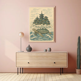 Harmony Under Ancient Skies: Fantasy or Mythology Poster