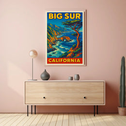 Big Sur, California Poster