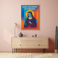 Saint Catherine of Sweden Poster