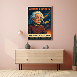 Albert Einstein The Theory Of Poster