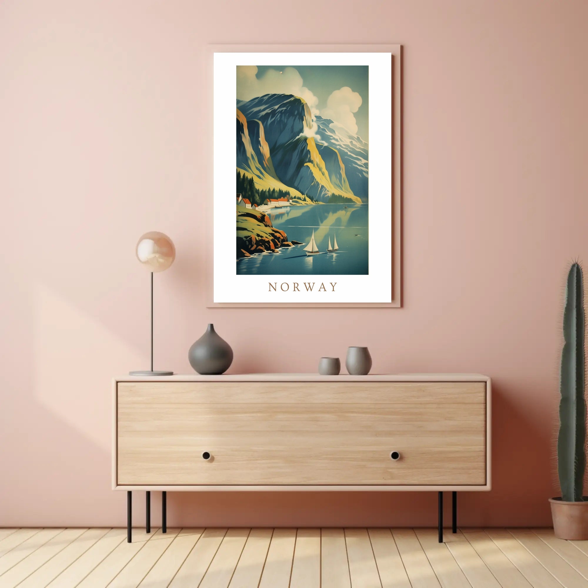 Scenic Norway Poster PosterGoat