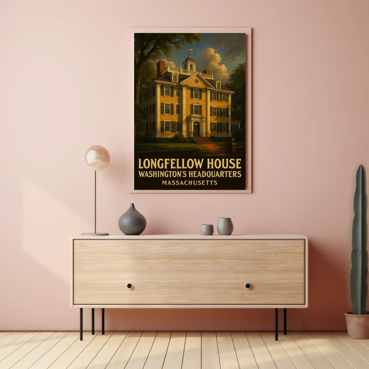 Longfellow House WashingtonS Poster