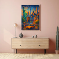 Vibrant New York Cityscape Poster