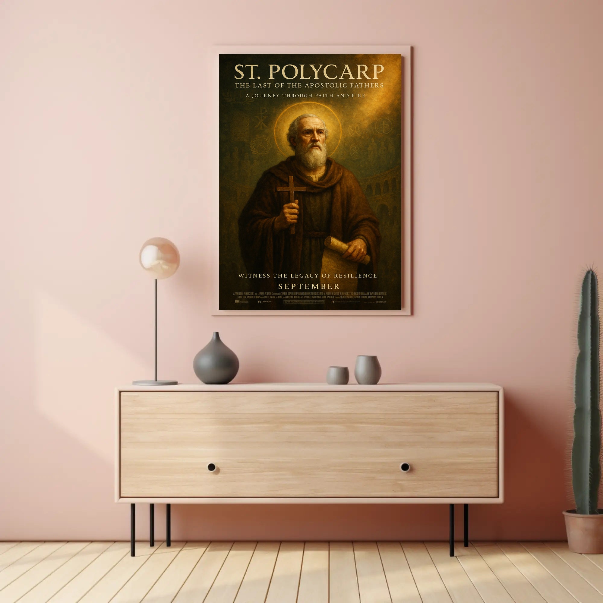 St. Polycarp The Last Of The Apostolic Poster