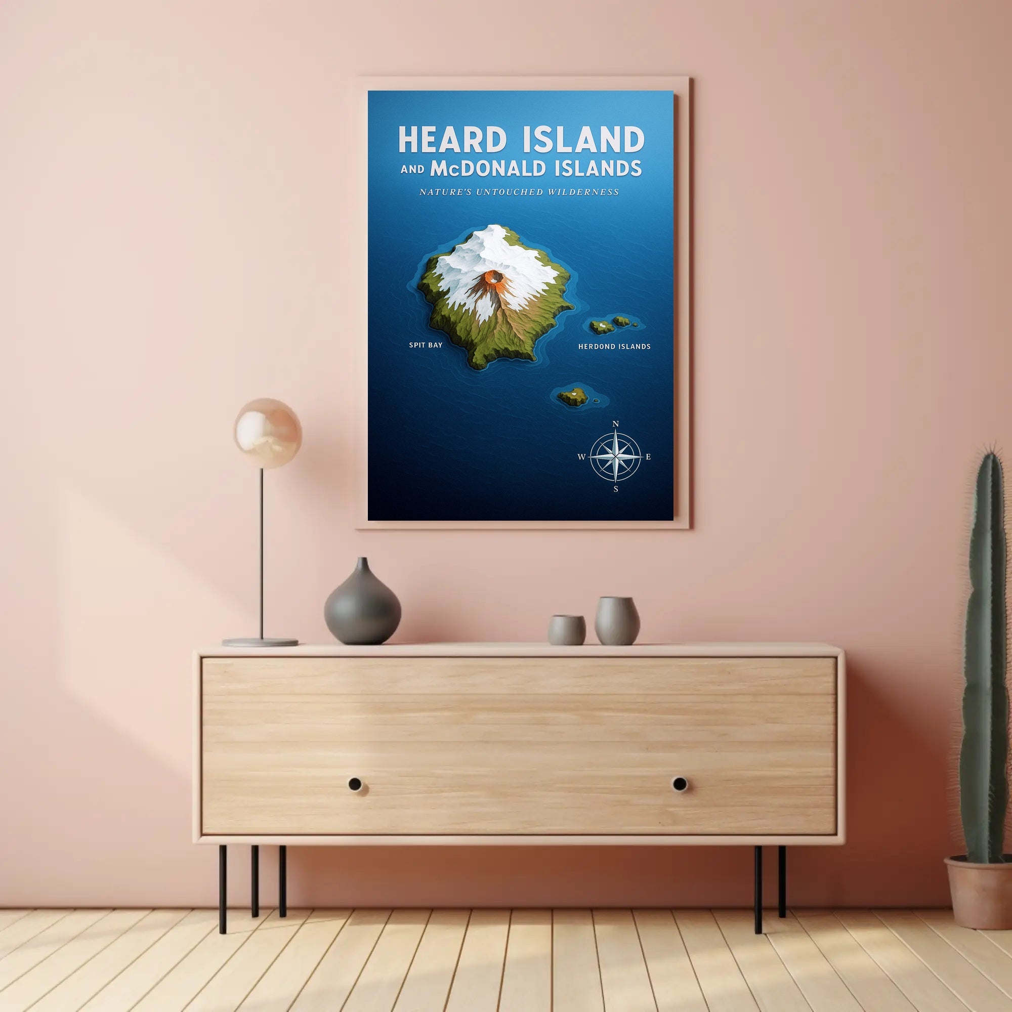 Heard Island and McDonald Islands Poster PosterGoat