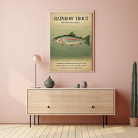 Rainbow Trout Oncorhynchus Mykiss Poster