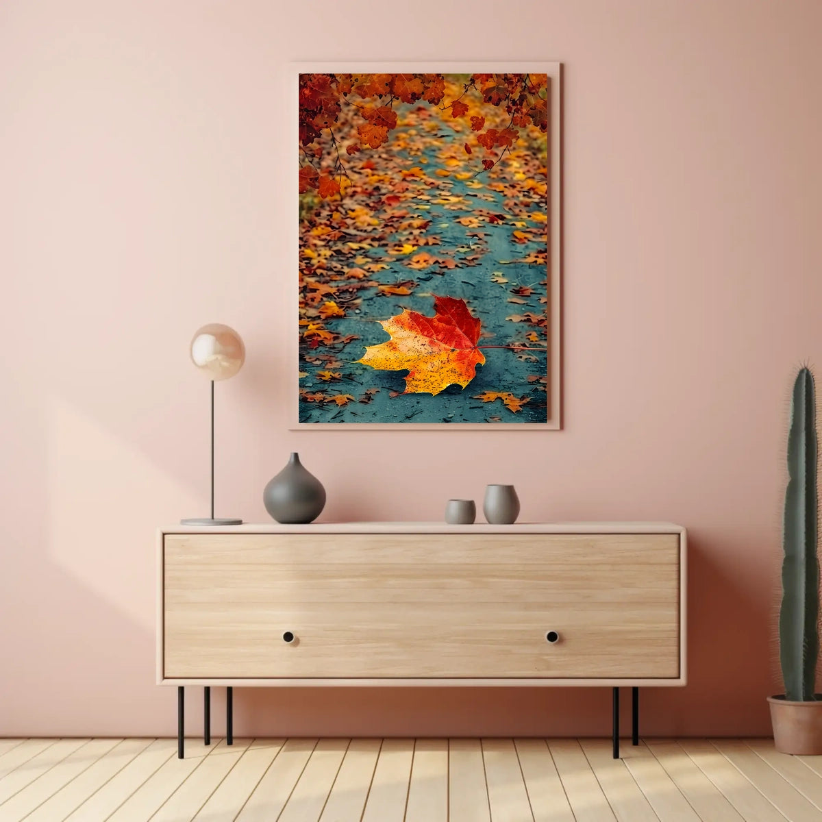Autumns Pathway Poster