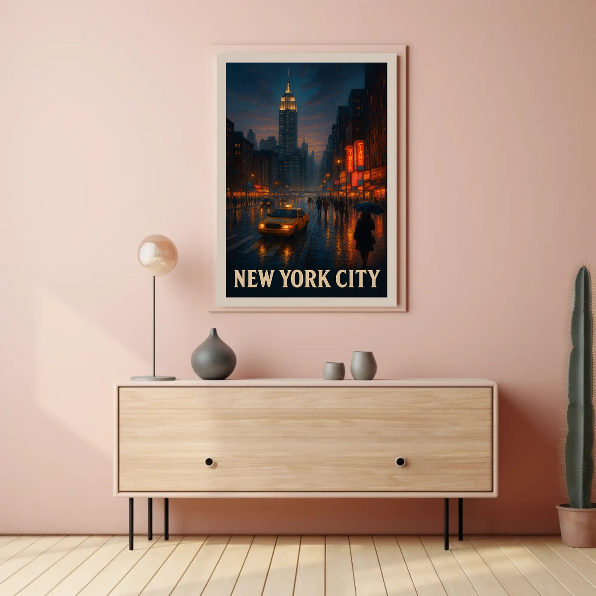 New York City Nights Poster