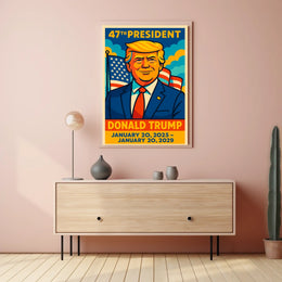 Donald Trump A Vision for the Future Poster