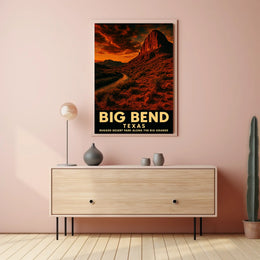Big Bend, Texas Poster
