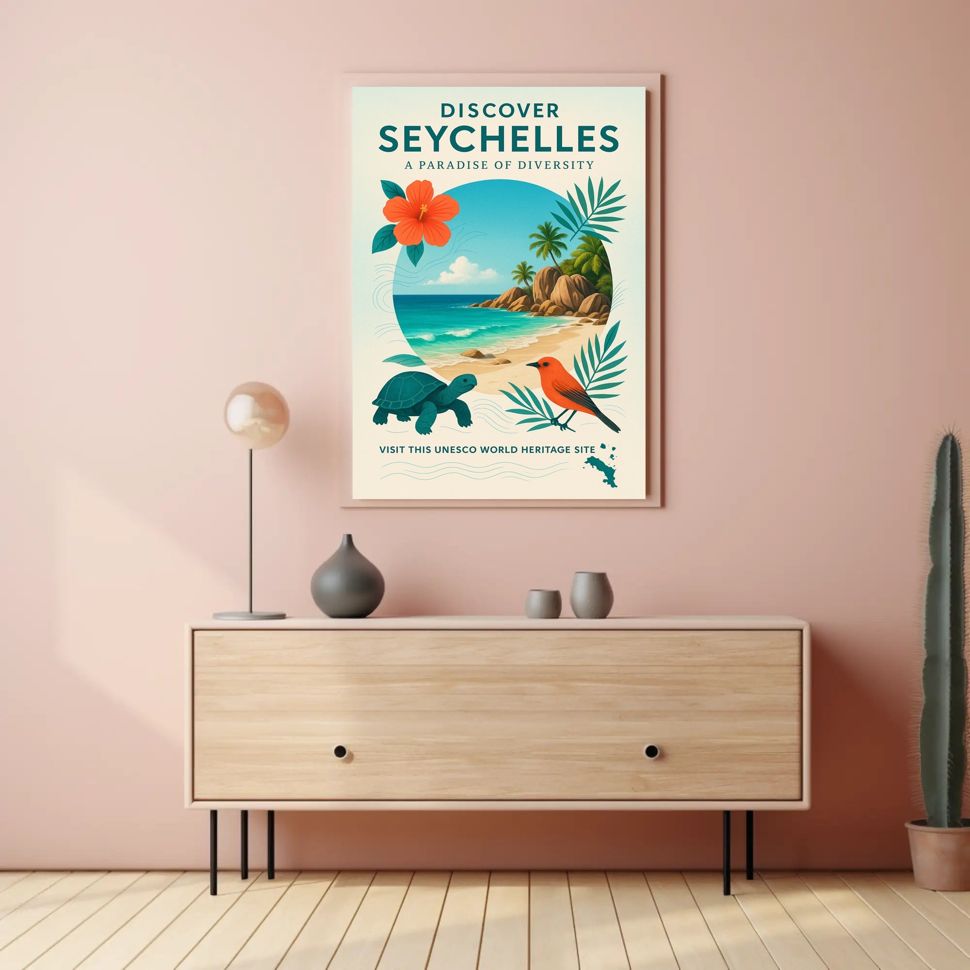 Discover Seychelles  A Paradise of Diversity Poster PosterGoat