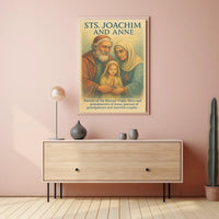 Sts. Joachim And Anne Poster