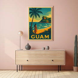 Guam Tropical Paradise Poster