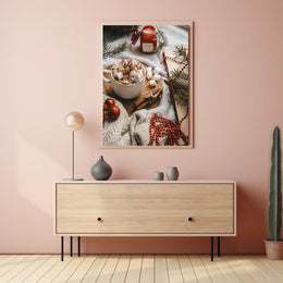 Cozy Winter Vibes Poster