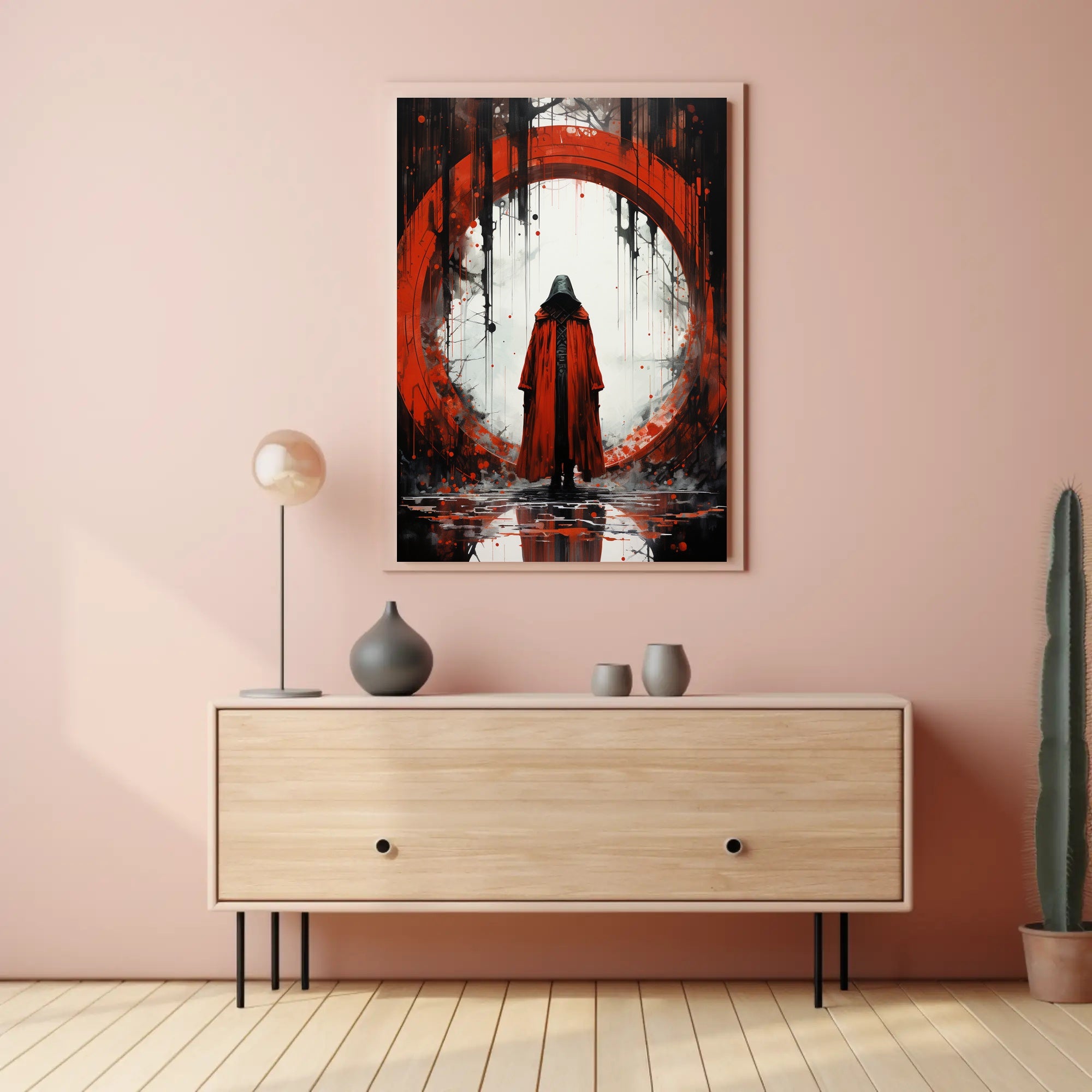 The Enigmatic Figure Poster