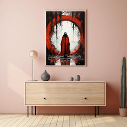 The Enigmatic Figure Poster