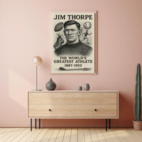 Celebrating Jim Thorpe The Worlds Greatest Athlete Jim Thorpe Poster