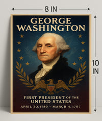 George Washington 1st President Poster PosterGoat