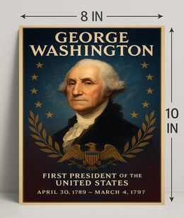 George Washington 1st President Poster PosterGoat