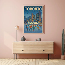 Winter in Toronto Poster