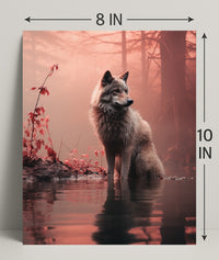 Serenity In The Mist Poster PosterGoat