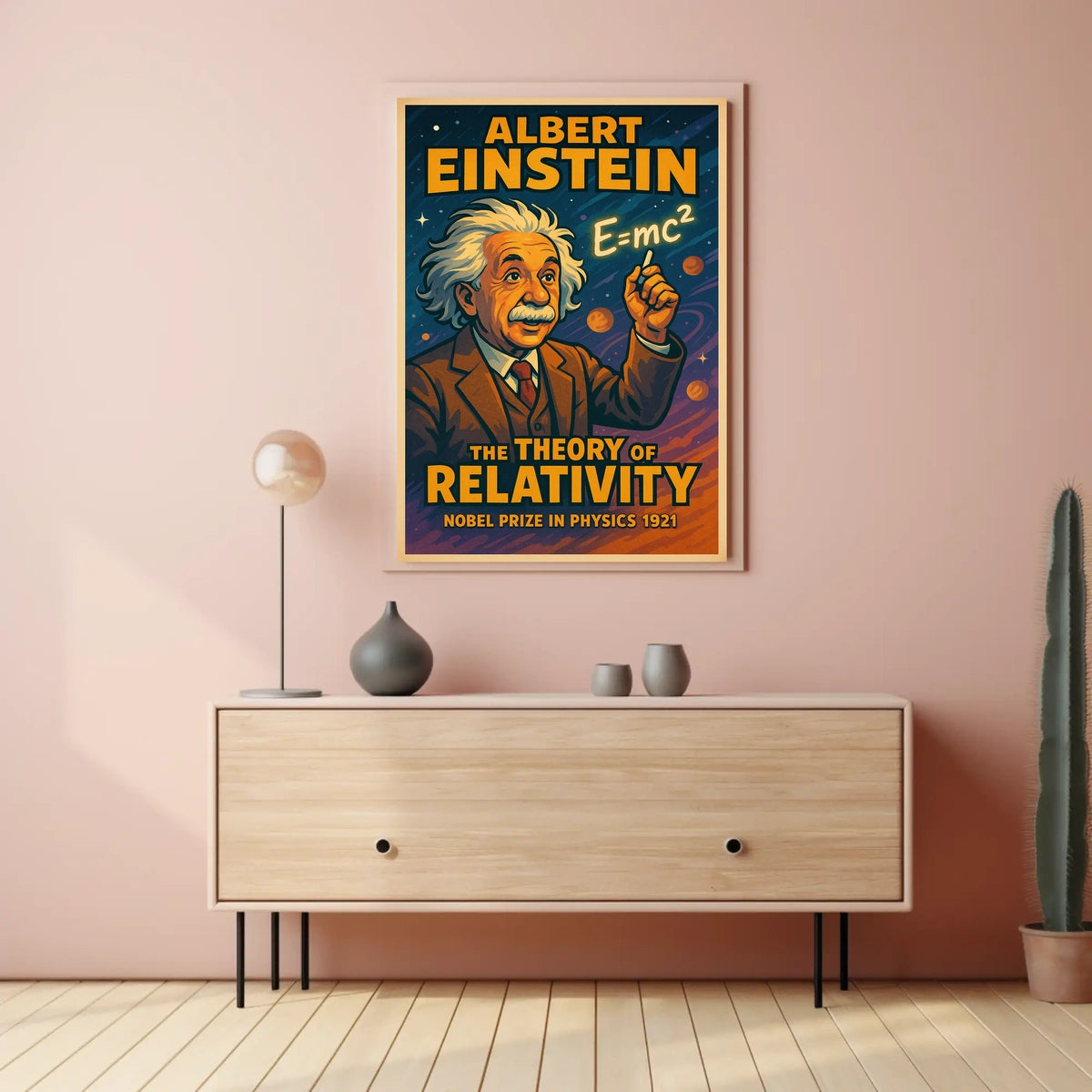 Albert Einstein The Theory Of Poster