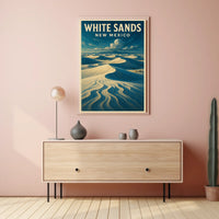 White Sands New Mexico Poster