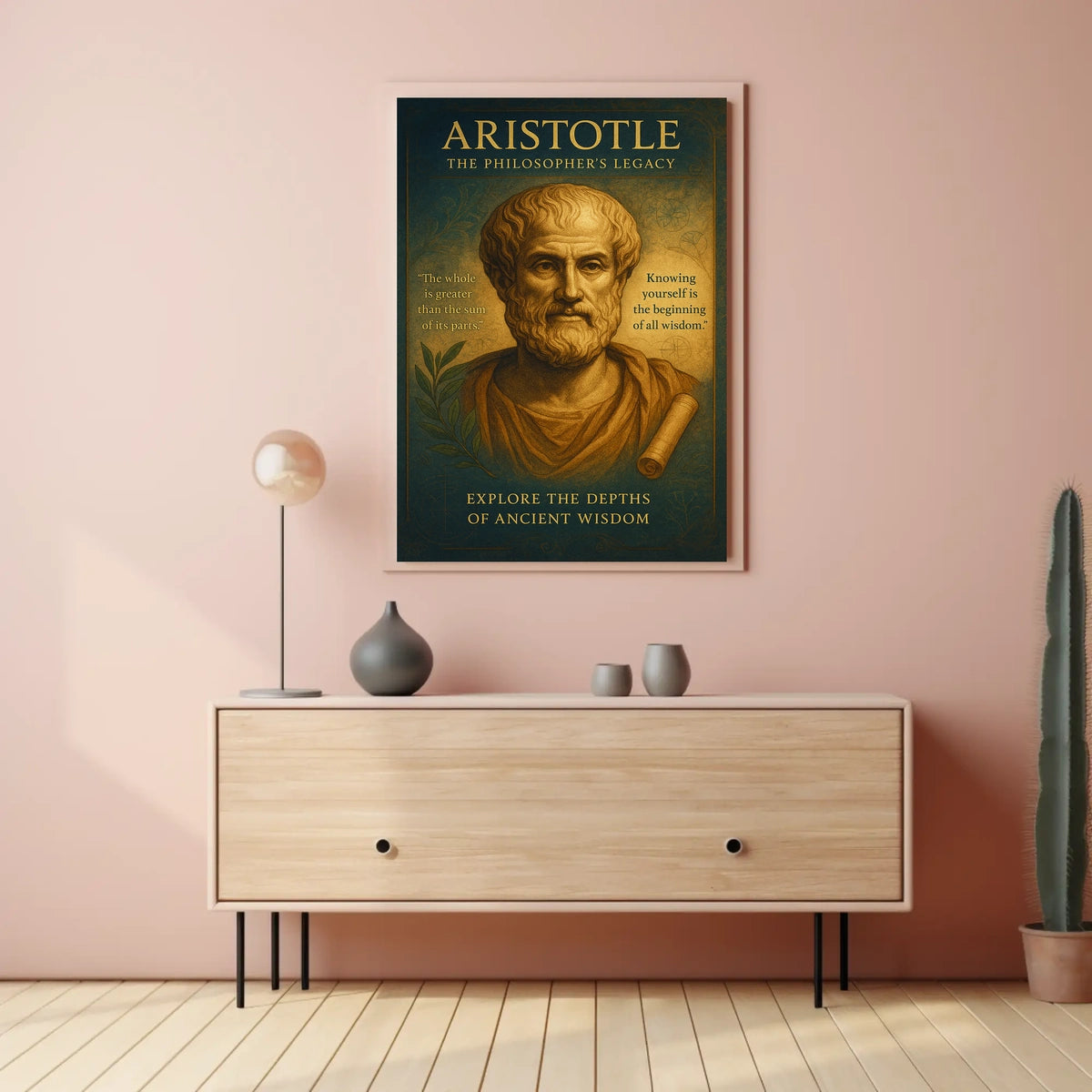 Aristotle The PhilosopherS Legacy Poster