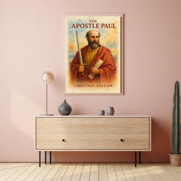 Christmas Edition Apostle Paul Cultural Heritage Poster