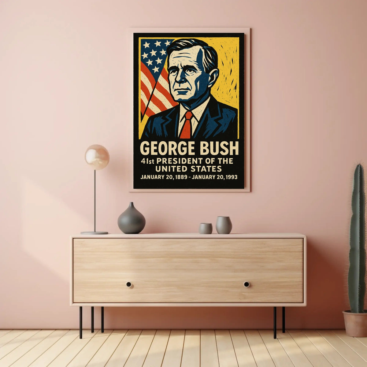 George Bush 41st President Poster