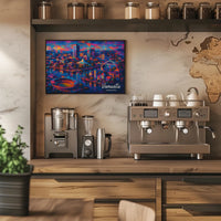 Vanuatu Cityscape Poster