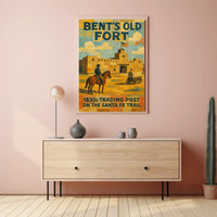 BentS Old Fort 1830S Trading Post Poster