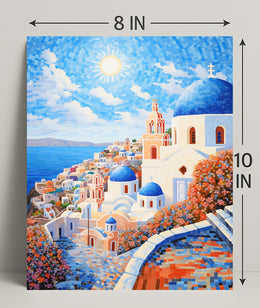 Mediterranean Mosaic Poster