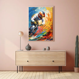 Futuristic Cityscape Sci-Fi Utopian Theme Poster