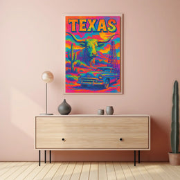 Texas Vibes Poster