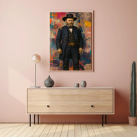 Historical Military Abstract Art Poster - Historical or Presidential Poster