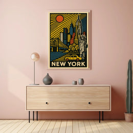New York City Skyline Poster