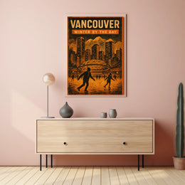 Vancouver Bay Winter Poster