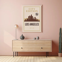 City Edition Los Angeles Poster PosterGoat