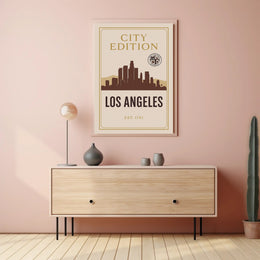 City Edition Los Angeles Poster PosterGoat