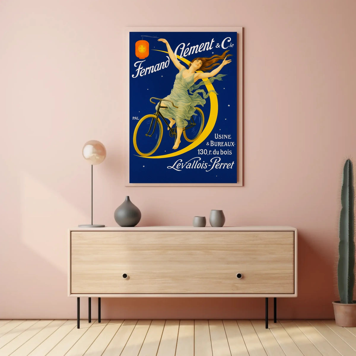 Fernand Clément & Cie Cycling Advertisement Poster