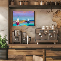 Tranquil Sailing Poster