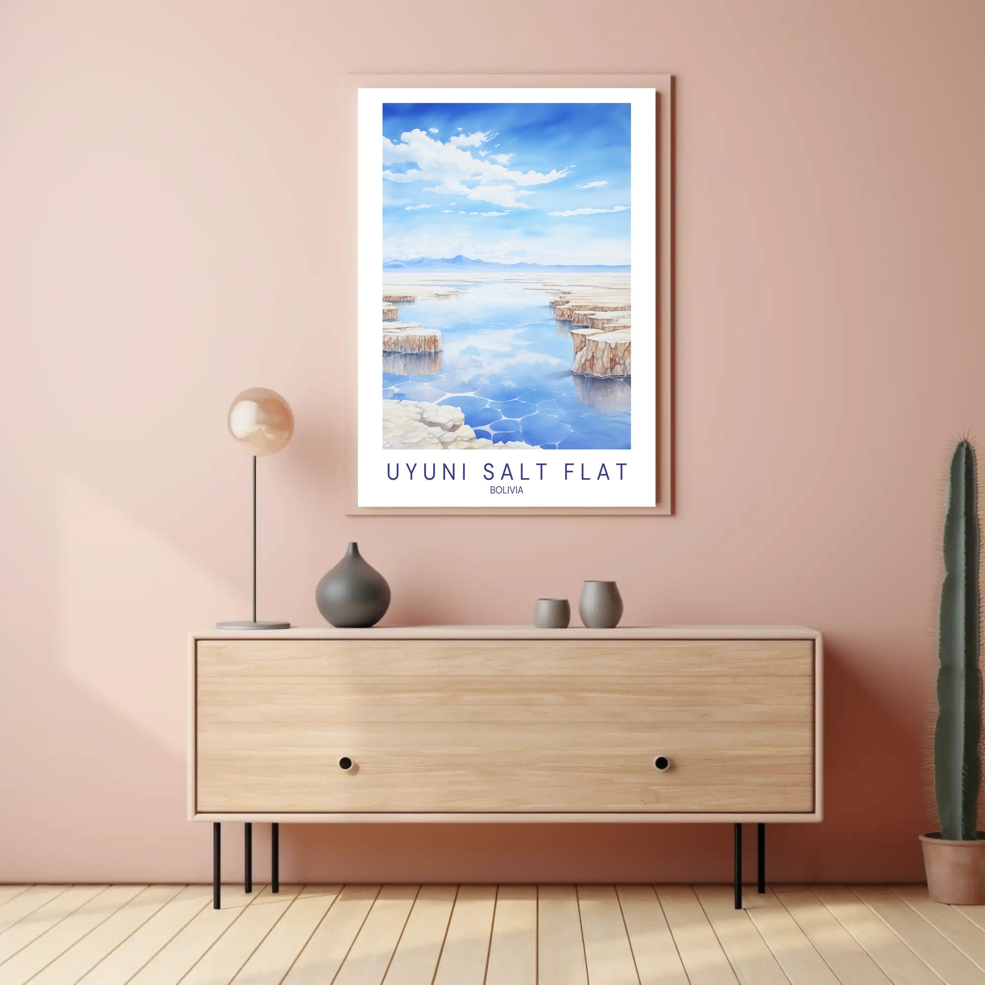 Uyuni Salt Flat Poster PosterGoat