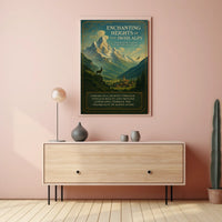 Enchanting Heights Of The Swiss Alps Poster