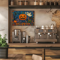 Halloween Mosaic Gothic Collectors Poster