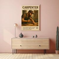 Masterful Carpentry Poster