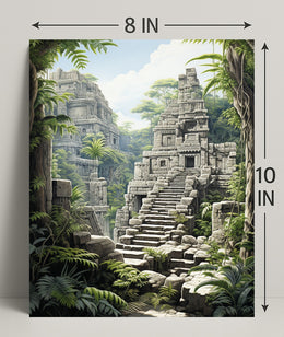 Lost Jungle Temples Poster