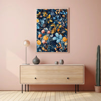 Botanical Abundance Art Print: Abstract or Artistic Poster